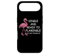 Single and Ready to Flamingle Flamingo Lets Get Flocked Up Coque pour iPhone Air