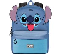 Single Compartment School Backpack Cute Stitch Disney Blue 31x44x18cm