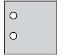 Single Feuilles de cristal 22x22 | ✅ Liquidation : parti=parti