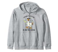 Single Goose is on Loose Amusant Summer Vibes Duck Design Sweat à Capuche