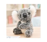 (Single Gray,21cm)Peluche ours koala animal assis mère et bébé koala peluche 28 cm