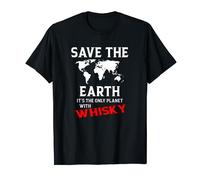 single malt scotch whisky und bourbon whiskey cask strengh T-Shirt