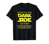 single malt scotch whisky und bourbon whiskey cask strengh T-Shirt