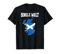 single malt scotch whisky und bourbon whiskey fût strengh T-Shirt