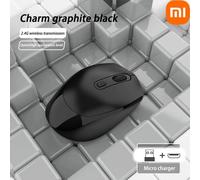 (Single mode- black) XIAOMI ¿ souris sans fil silencieuse,compatible Bluetooth,2.4 ghz,double Mode,Rechargeable,1600 DPI,pour MacBook,ordinateur portable,jeu,bureau,fille
