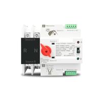 Single Phase Din Rail ATS for PV and inverter Dual Power Automatic Transfer Selector Switches Uninterrupted 2P 63A 100A 125A IDGTTLDF(125A)