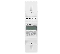 Single Phase KWh Meter 10-40A | LCD Digital Electricity Monitor for Home/Solar/Workshop | DIN Rail Mount, 1 Class Accuracy, 220V AC Consumption Monitor