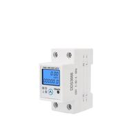 Single Phase LCD Digital With Reset Button Wattmeter kWh Voltage Current Power DDS366 Consumption Counter Meter NWPNLXEA