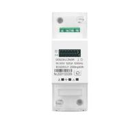 Single phase Remote control ON/OFF by Rs485 65A Multi function Din rail meter 90-300V Kwh Watt hour meter AUOQKQUT