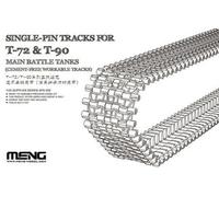 Single-pin Tracks For T-72 & T-90 Main Battle Tanks(cement-free Workable- 1:35e --model