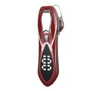 Single Power Display Stereo Bass Wireless Car Business Handsfree Bluetooth Headset écouteur avec microphone, Rouge