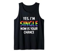 Single Pride Rainbow Queer Lesbian Gay CSD Party LGBTQ Débardeur