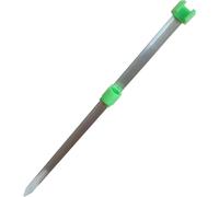 Single Rod Aluminium Sand Spike Surf Beach With Lumi Glow In The Dark Rod Cup And Rest 100cm