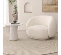 Single Seated Foam Sofa, Modern Accent Chair, Lazy, Cuddly Reading Couch, for Dining Room, Living, Kitchen, Bedroom(7)