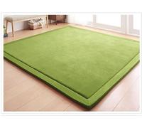 Single tree forest Grand Tapis, Tapis d'éveil Doux dans, Tapis de Jeu pour Salon Chambre/Chambre du bébé-Moss Green-150 * 150cm