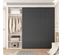 Single tree forest Rideaux d'armoire coulissants pour dressings, Cuisines et Salons. Imperméables et Anti-poussière.-Black- W90cmxH50cm