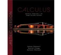 Single Variable Calculus Metric Edition by Watson & Saleem California State University & Long Beach Daniel K. Palomar College Clegg (Auteur)
