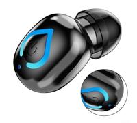 Single Wireless Earbud 10H Playtime pour hifi Sound Single Wireless(Black)