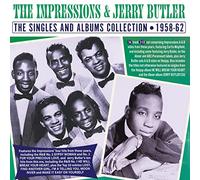 Impressions / Jerry Butler – Singles and Albums Collection 1958/1962 – CD