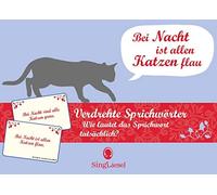 SingLiesel Verdrehte Sprichwörter, 100 Teile: Das große Ratespiel rund um verdrehte Sprichwörter