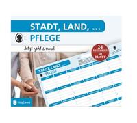 SingLiesel Ville, Pays, Soins. Le Classique du Jeu Populaire pour Tous Les soignants | Ville Pays Rivière Bloc de Jeu | Questions Amusantes et thèmes délicats | Cadeau | Jeu d'équipe pour Les