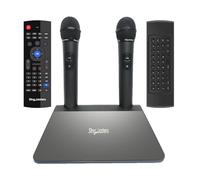 SingMasters MagicSing SM-900 PRO Filipino Tagalog Machine de karaoké anglais, tagalog 18 K et chansons anglaises, karaoké Android TV, double micros sans fil, Wi-Fi, chant de karaoké YouTube