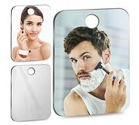 singmay Miroir de Douche étanche sans Brume pour Le Miroir à raser(Plus Grande,2pack,10.7"x8") 80% Moins Cher Que l'original,Incassable de Maquillage en de Luxe miroirs de Camping,Miroir de Rasage