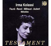 Sings Fauré, Ravel, Milhaud, Aubert