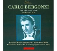 Bergonzi, Carlo - Sings Giuseppe Verdi [Import]