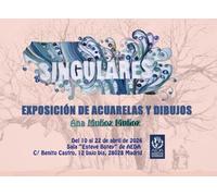 SINGULARES: Exposición de acuarelas y dibujos, AEDA Madrid (10-22 abril 2026)