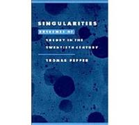 Singularities, Literature, Culture, Theory , No 22 Thomas Adam Pepper (Auteur)