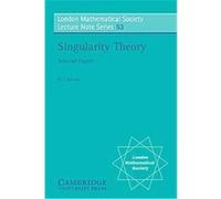 Singularity Theory, London Mathematical Society Lecture Note Series, 53 V. I. Arnold (Auteur)