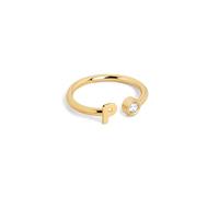 SINGULARU Bague Personnalisé Letter Spark. Bijoux pour Femme.