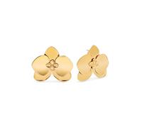 SINGULARU Boucles d'Oreille Botanic Acier Plaqué Or Bijoux pour femmes