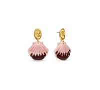 SINGULARU Boucles d'Oreille Sira Acier Plaqué Or Bijoux pour femmes