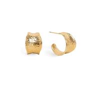 SINGULARU - Boucles d'oreilles Boho. Laiton avec Finition Plaqué Or 18Kt. Fermoir Poussette. Bijoux pour Femme