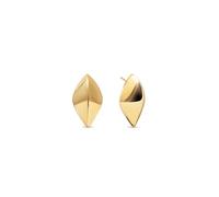 SINGULARU - Boucles d'oreilles Gio. Laiton avec Placage Or 18 K. Bijoux pour Femme