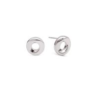 SINGULARU - Boucles d'oreilles Órbita. Acier. Fermoir Silicone et Acier. Style Minimaliste. Bijoux pour Femme