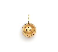 SINGULARU - Charm Bola d’Ange. Laiton avec Plaqué or 18 carats. Bijoux pour Femme.
