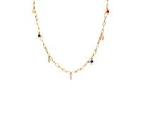 SINGULARU Collier Chic Dancing Stones. Bijoux pour Femme.