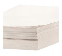 SINJEUN Lot de 500 feuilles de papier d'emballage vierges non imprimées pour déménagement, emballage, expédition d'articles fragiles, dessin, bricolage, travaux manuels - 30,5 x 40,6 cm