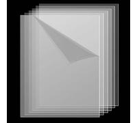 SINJEUN Lot de 6 feuilles en acrylique transparent A3 de 2 mm pour publicité, affichage et loisirs créatifs (42 x 29 cm)