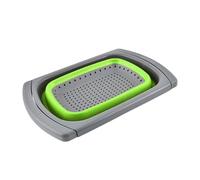 Sink Colander Strainer - Passoire Pliable Avec Poignées Extensibles, Panier D'Égouttage En Silicone | Pour Fruits Pâtes Cuisine Appartement Ferme Évier Gain De Place