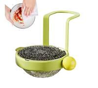 Sink Drain Basket, Sink Vegetable Draining Basket, Automatic Dumping Leftover Filter For Home Cooks Busy Parents Apartment Meal Preppers Homeowners Hotel Restaurant Balcony Dormitory