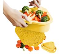 Sink Drain Basket, Strainer Basket, 3.54 inches, Anti Clogging Kitchen, Dry Wet Separation, Basin Organizer for Hotel Apartment Rental Restaurant Garbage Disposal and Cleanup, Food Waste