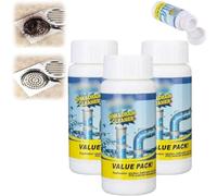 Sink Drain Cleaner,Multi-Functional Fast Foaming Pipe Unclogging Agent,Powerful Sink Drainer and Pipe Cleaner,Pipeline Dredging Agent for Kitchen and Pipes Cleaning Tool (3)