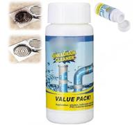 Sink Drain Cleaner,Multi-Functional Fast Foaming Pipe Unclogging Agent,Powerful Sink Drainer and Pipe Cleaner,Pipeline Dredging Agent for Kitchen and Pipes Cleaning Tool (1)