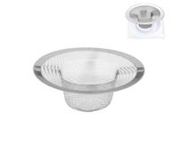 Sink Drainage Net Filter | Kitchen Sink Strainer | Stainless Steel Strainer | Sink Drainer | Bathtub Drain Filter | Heavy Duty Metal Sink Strainer Basket Filter Trap For Bathroom Bathtub Rv Wash Basin