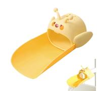 Sink Extender - Kids Bathroom Faucet Extender | Violet/Yellow 2.76x5.12x2.36in +PP Faucet, 42g Lightweight Child-Friendly Water Reach Tool for Home Basin