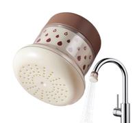 Sink Faucet Filter, Splash Proof Water Softener Attachment, Detachable Leak Proof Faucet Mount Filtration System with Clean Water Flow Design, Kitchen Home Use Kit, Filter for Drinking Washing